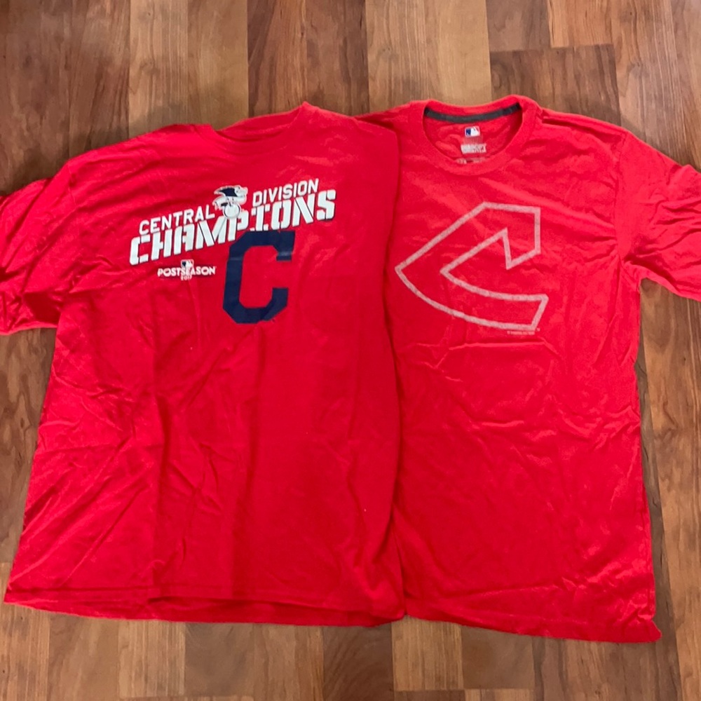 Cleveland Indians Genuine Authentic gear t-shirts